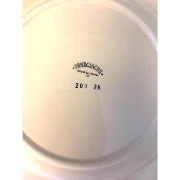 Franciscan Apple Dinner Plate 10-5/8"  "half moon mark" Made in California - Picture 3 of 3
